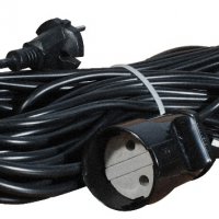 Удлинитель-шнур 1гнездо 10м без заземления ПВС 2200Вт 2x1мм² Союз (24)