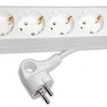 Удлинитель 5гнёзд  3м с заземлением выключатель ПВС 3500Вт 3x1мм² Kосмос (20)