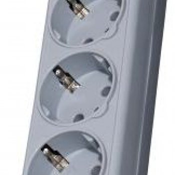 Сетевой фильтр Defender ES Lite 4гнезда 1.8м 2200Вт серый (45)