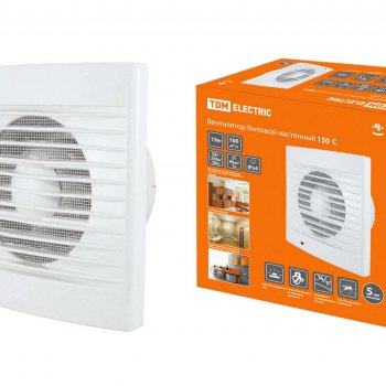 Вентилятор TDM настенный 150С (10)