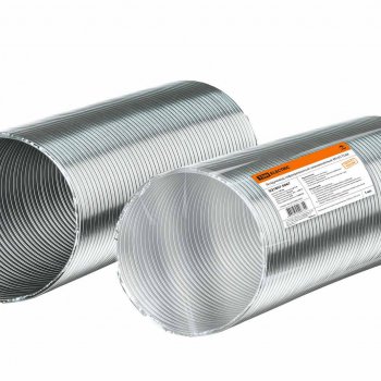 Воздуховод гофрированный алюминиевый O120 TDM (23)