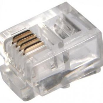 Коннектор 6р4с (RJ-11/12) (100/1000)