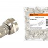 Разъем F (гайка) на RG6 (биметалл) TDM (100)