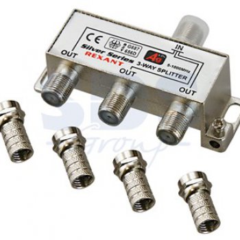 Делитель Rexant Silver 3TV 5-1000Mhz (10)