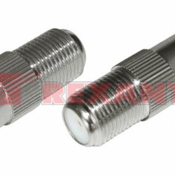 Переходник Rexant гн F - шт TV (медь) (100)