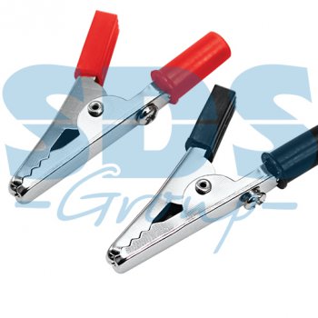 Зажим "крокодил" 15А красный (50/1000)