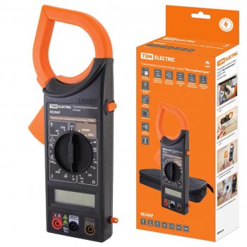 Мультиметр TDM М266F клещи (прозвонка) (20)