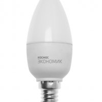 Лампа диодная свеча  7.5Вт Е14 4500К 600Лм Космос (10/80)
