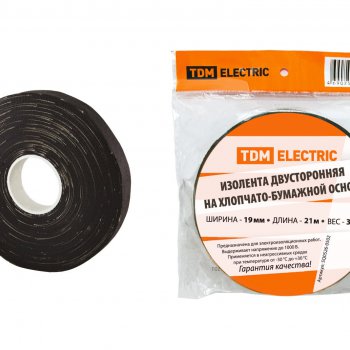 Изолента  ХБ TDM 19мм 300гр (45)