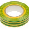 Изолента Safeline 15мм х 20м желто-зеленый (10/200)