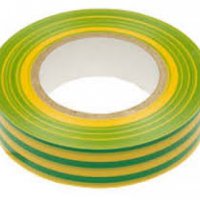 Изолента Safeline 15мм х 20м желто-зеленый (10/200)