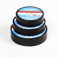 Изолента Smartbuy 15мм х 10м черный (10)