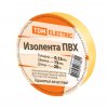 Изолента TDM 15мм х 20м желтый (10/240)