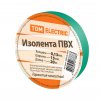 Изолента TDM 15мм х 20м зеленый (10/240)