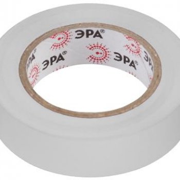 Изолента Эра 15мм х 10м белый (10/500)