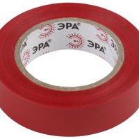 Изолента Эра 15мм х 10м красный (10/500)