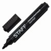 Маркер Staff перманентный (нестираемый) наконечник круглый 2,5мм черный (12)