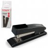 Степлер №24/6 до 20 листов Staff металлический корпус металлический механизм черный (4/12)