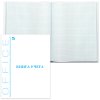 Книга учета А4 80л 210*265мм Brauberg клетка глянцевая обложка блок офсет