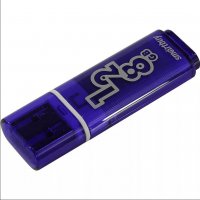 Флэш-диск SmartBuy 128GB USB 3.0 Glossy синий
