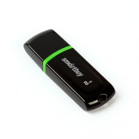 Флэш-диск SmartBuy 8GB Paean черный
