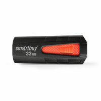 Флэш-диск SmartBuy 32GB USB 3.0 Iron черный/красный