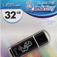 Флэш-диск SmartBuy 32GB Glossy черный