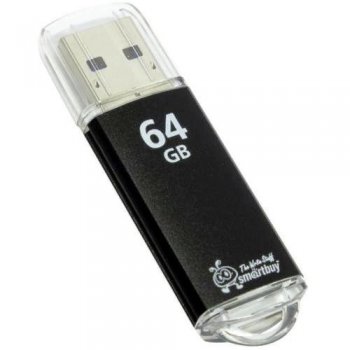 Флэш-диск SmartBuy 64GB USB 3.0 V-Cut черный