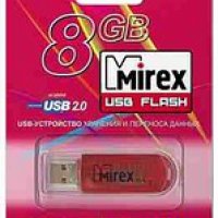 Флэш-диск Mirex 8GB Elf красный