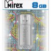 Флэш-диск Mirex 8GB Unit серебро, металлический корпус