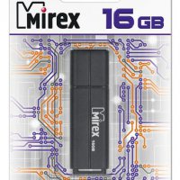 Флэш-диск Mirex 16GB Line черный