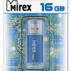 Флэш-диск Mirex 16GB Unit синий, металлический корпус