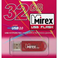 Флэш-диск Mirex 32GB Elf красный