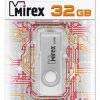 Флэш-диск Mirex 32GB Swivel белый