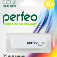 Флэш-диск Perfeo 32GB C05 белый