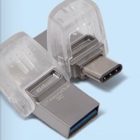 Флэш-диск Kingston 64GB OTG USB 3.1 Data Traveler MicroDuo 3C 120/45 MB/s (USB 3.1/USB Type-C)