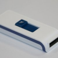 Флэш-диск под нанесение (без лого) 4GB Shot белый без блистера