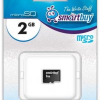 Карта micro-SD SmartBuy 2GB (SD) (без адаптера)