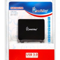 USB- хаб Smartbuy USB 3.0 6000-K 4 порта черный