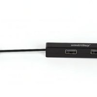 USB- хаб SmartBuy 408-K 4 порта черный