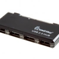 USB- хаб SmartBuy 6110-K 4 порта черный