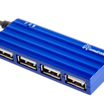 USB- хаб SmartBuy 6810-B 4 порта синий