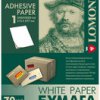 Бумага А4 LOMOND 070/50 самоклеящаяся неделённая (1/27)
