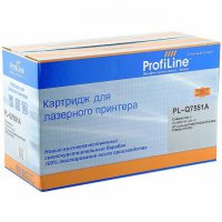 Картридж PROFILINE HP Q7551A для LJ P3005/3005D/3005N/3005DN/3005X/M3027/MFP M3035 MFP/M3035XS MFP black, 6500 копий