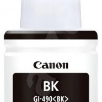 Картридж CANON GI 490 BK black для PIXMA G1400/G2400/G3400 135мл (0663C001)