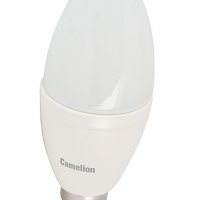 Лампа диодная свеча 7Вт Е14 3000К 530Лм Camelion (10)