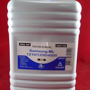 Тонер B&W Standart Samsung Universal 1кг для ML-1210/1520/1610/40/60/1710/2010/216x/ SCX-4x00/3x00 фас. Россия (1/8)=4607139801520=