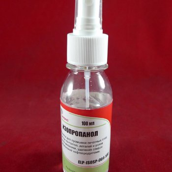 Изопропиловый спирт (химически чистый, без запаха) ELP (фл.100 мл.спрей)  Shell фас.Россия (1/20)