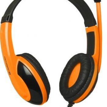 Гарнитура полноразмерная игровая Defender Warhead G-120 2м чёрный/оранжевый (1/28)