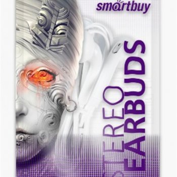 Гарнитура вкладыши SmartBuy  202 S6 белый (100)